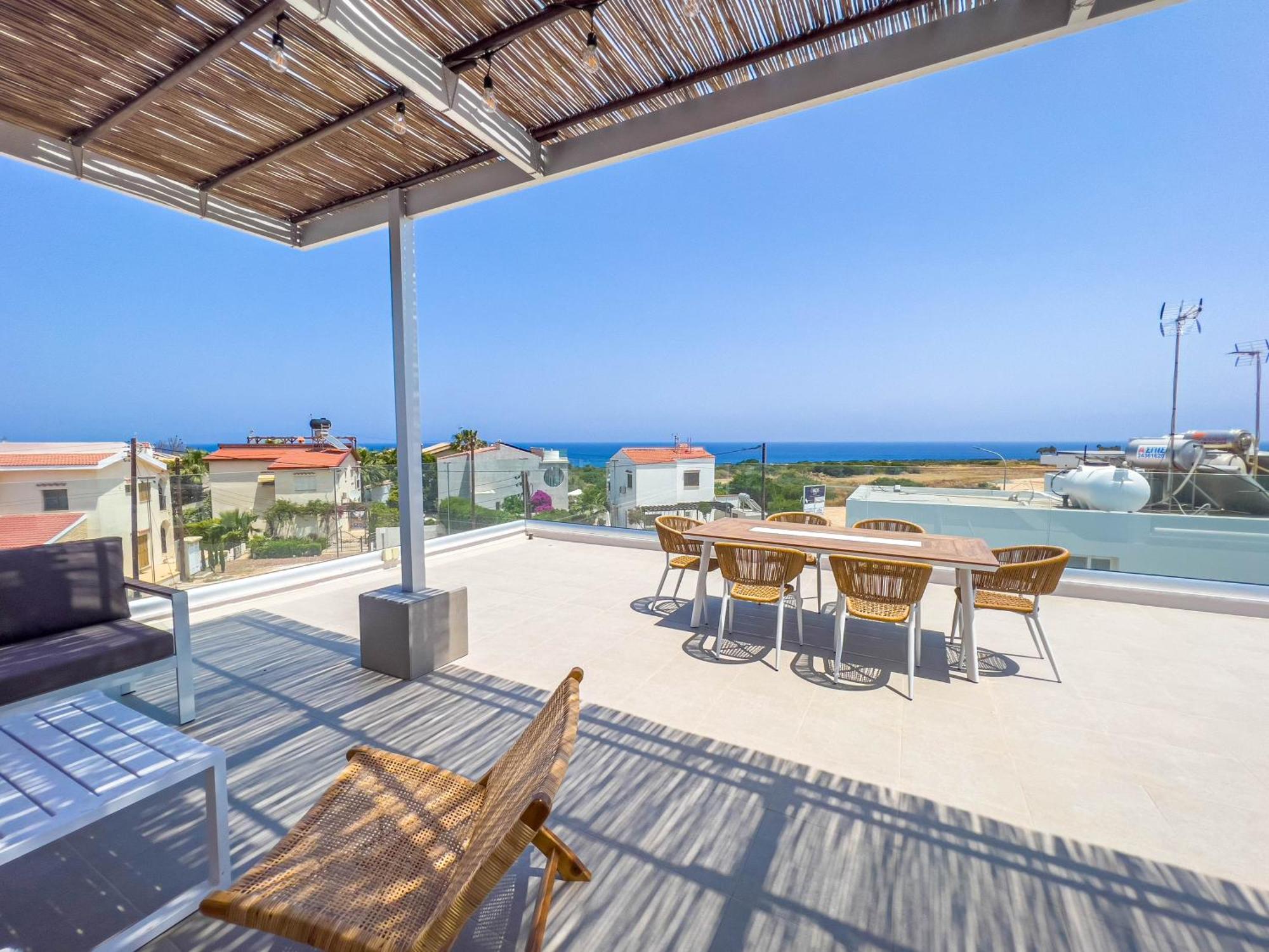 Geo Panoramic Villa +Pool +Game Room +Gym Πρωταράς Εξωτερικό φωτογραφία
